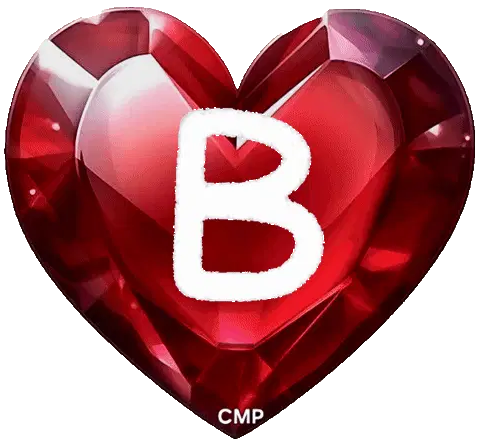 B Red Alphabet Letter Animated Cmpbycosart Cmp Sticker Sticker