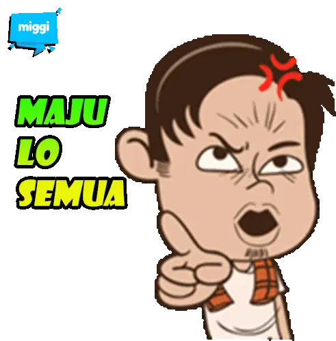 Miggi Maju Sticker