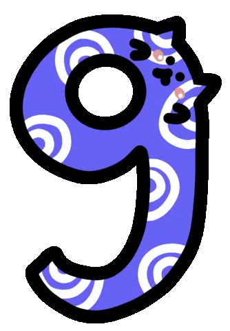 9 Nine Sticker