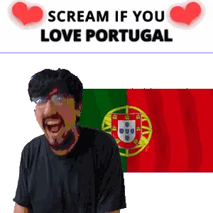 Portugal Portugal Scream Sticker