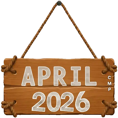 Cmpbycosart Cmp Sticker Calendar 2026 Year Month April Sticker