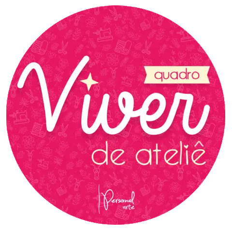 Viver De Atelie Personal Arte Sticker