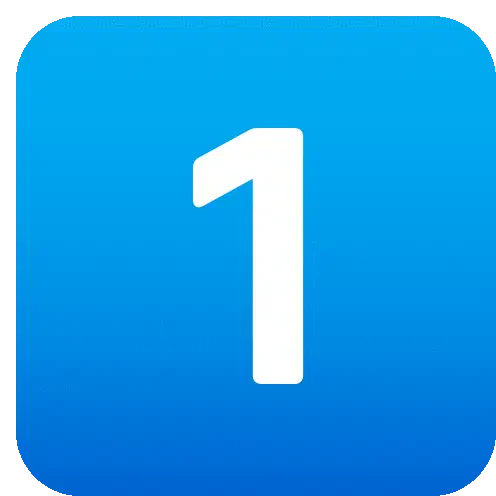 One Symbols Sticker