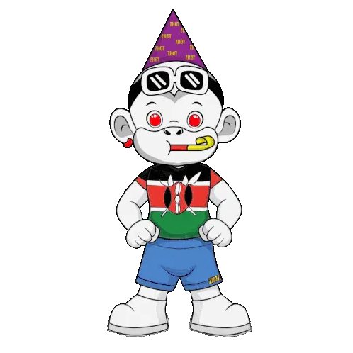 Kenya Kenya Love Sticker