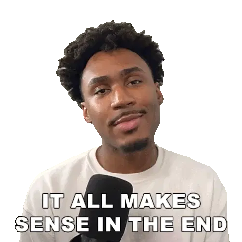 It All Makes Sense In The End Imurgency Sticker