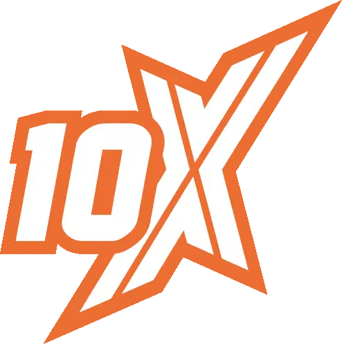10x 10x Athletic Sticker