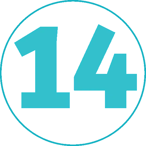14 Sticker