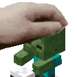 Chicken Jockey Minecraft Sticker