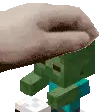 Chicken Jockey Minecraft Sticker