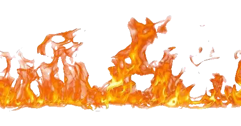 Fire Transparent Background Sticker