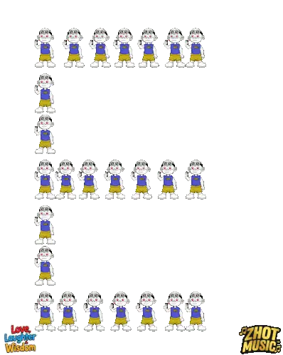 E Ee Sticker