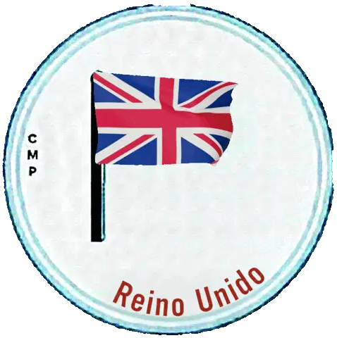 Reino Unido Flag Bandera Sticker Cmpbycosart Sticker