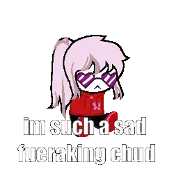 Sad Midday Sticker