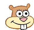 Sandy Cheecks Sticker