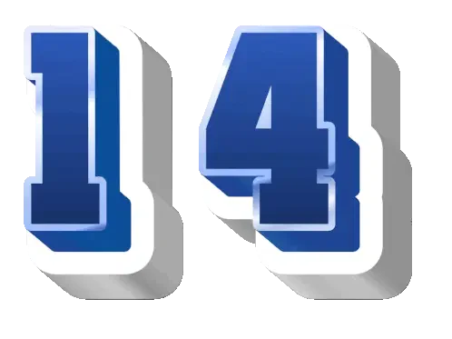 14 Sticker
