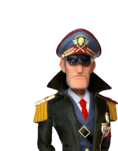 Serious Top War Battle Game Sticker