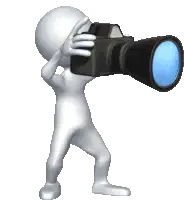 Camera Man Sticker