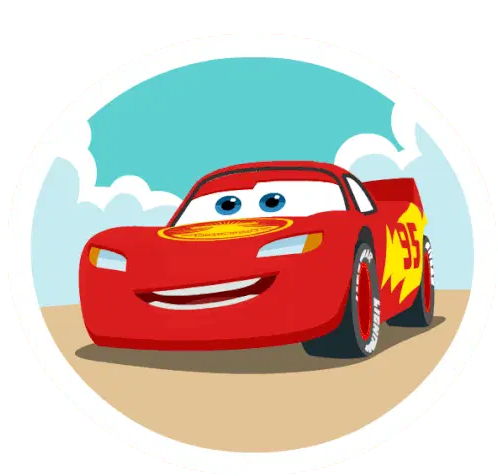 Rayo Mcqueen Sticker