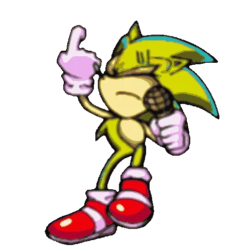 Super Sonic Sticker
