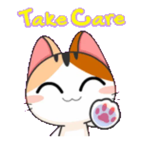 Gojill The Meow Paw Sticker