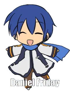 Daniel Friday Sticker