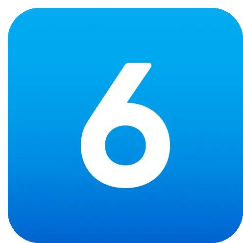 Six Symbols Sticker