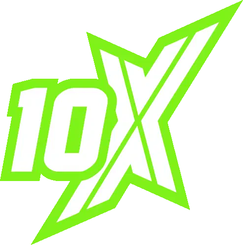 10x Athletic Sticker