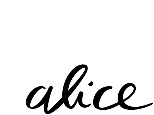 Alice Alice Saude Sticker