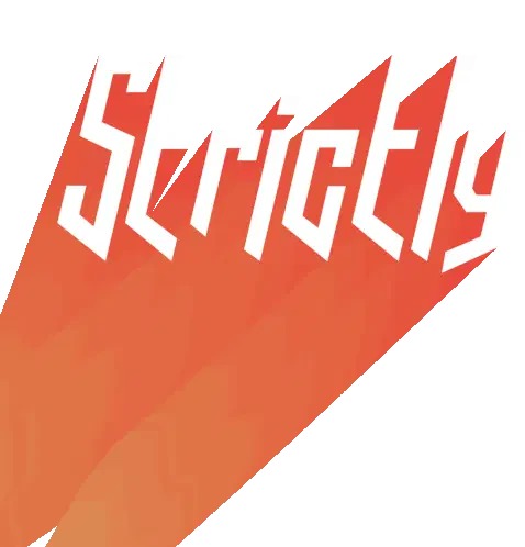 Strictly Strictly Venice Party Sticker