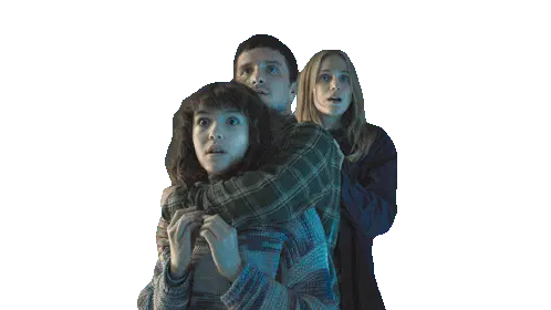 Scared Abby Schmidt Sticker