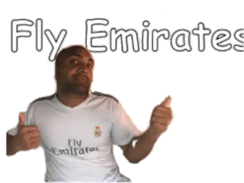 Fly Emirates Emirates Sticker