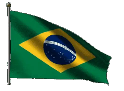 Brazil Flag Bandeira Do Brasil Sticker