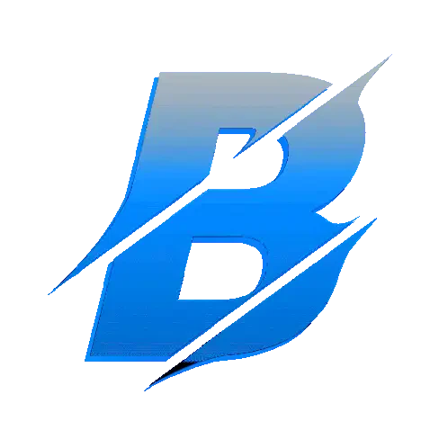 Contour Rond Contour éclairs Bleus Sticker