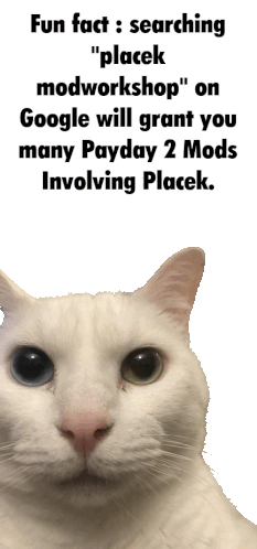 Placek Placek Payday 2 Sticker