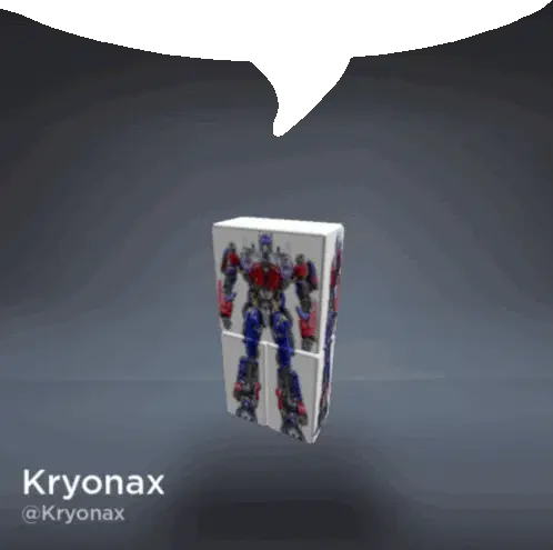 Optimus Prime Kryonax Sticker