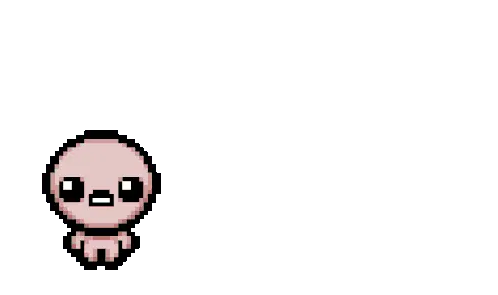 Isaac The Binding Of Isaac Sticker