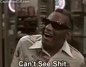 Laughing Man Can't See Shit Meme