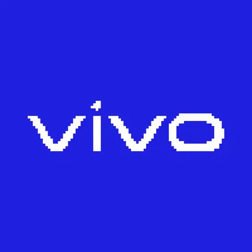 Vivo Logo on Blue Background