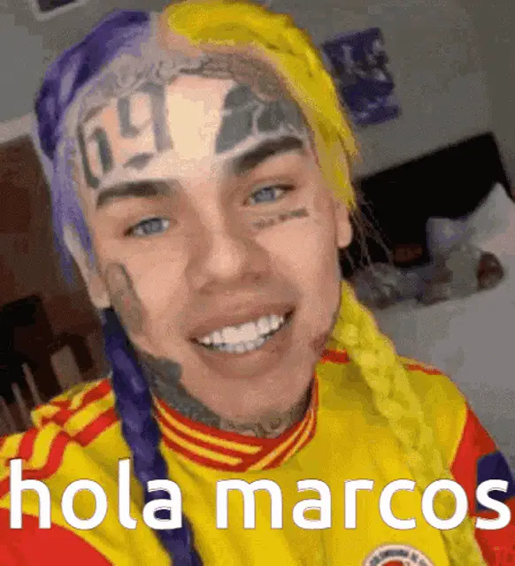 Tekashi Marcos Says Hola Marcos