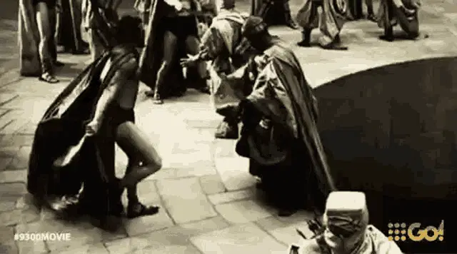 Ancient Warrior Kicks Opponent: 'Fuck Off'