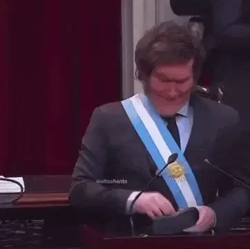 Javier Milei Miller Presidential Sash