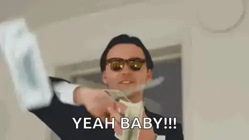Make It Rain Money: 'Yeah Baby!!!'