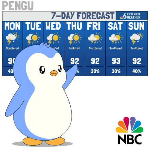 Pengu's Summer Weather Forecast