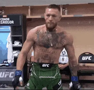 Conor McGregor Ready for UFC Fight