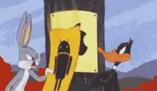 Bugs Bunny & Daffy Duck React to Apple
