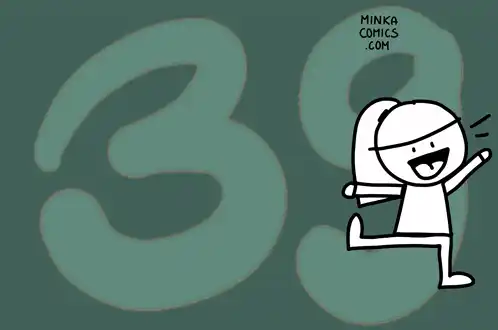 Minka Comics: Happy 39th Birthday Animation