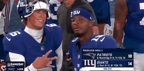 Jaxson Dart & Jameis Winston Sideline Fun