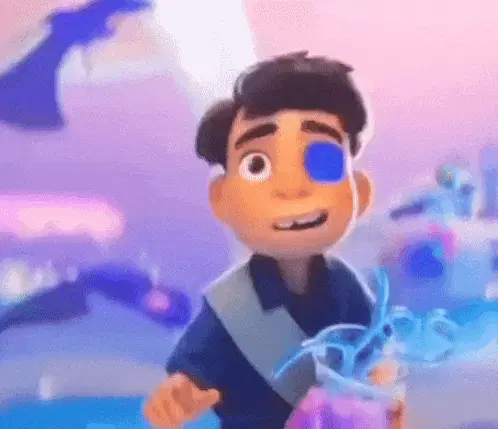 Elio Pixar: Waving Character