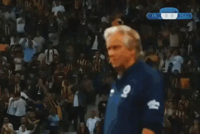 Jorge Jesus at Fenerbahçe Match