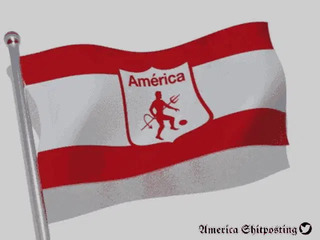 América de Cali Football Club Flag